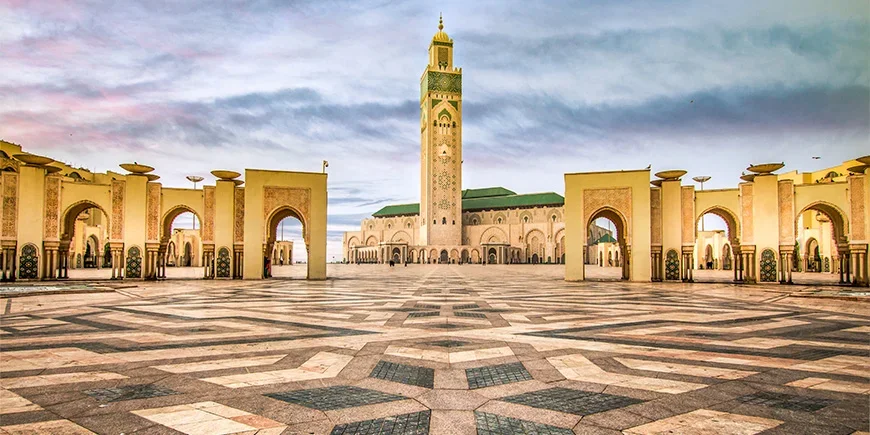 Hassan II-moskén i Casablanca