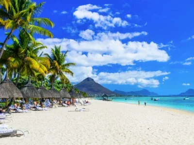 Stranden Flic en Flac, Mauritius