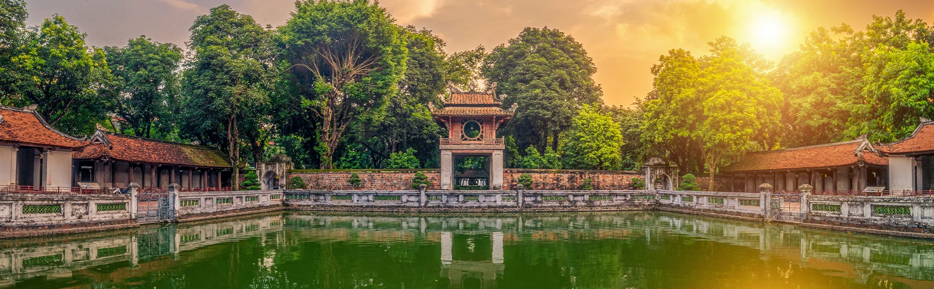 Litteraturens tempel i Hanoi, Vietnam